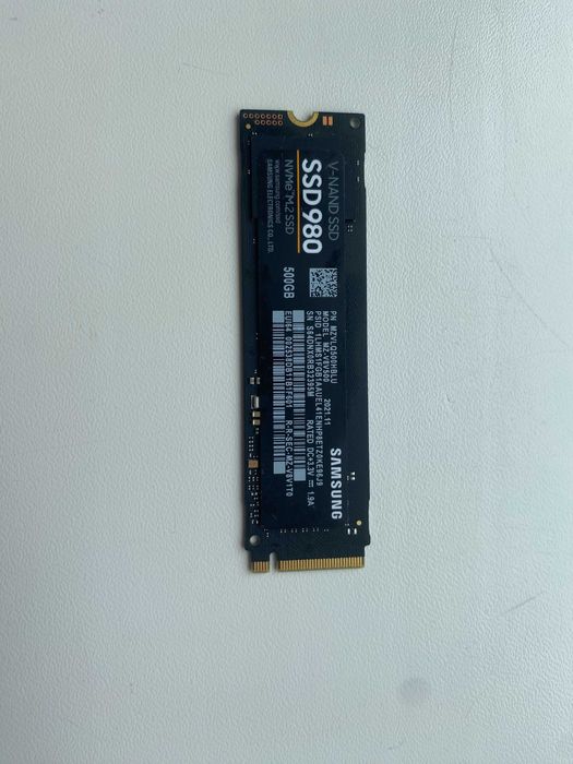 SSD диск Samsung 980 500GB M.2 PCIe 3.0 x4 V-NAND 3bit MLC_31