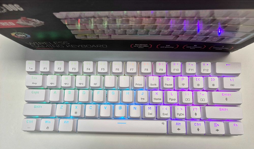 Klawiatura MAD DOG GK850W GATERON RED, Komis Jasło Czackiego