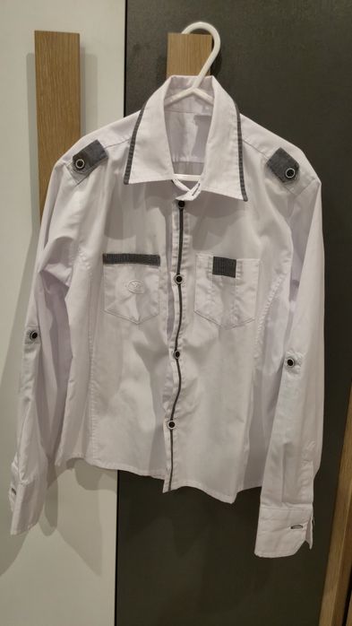 Koszula biała dla chlopca