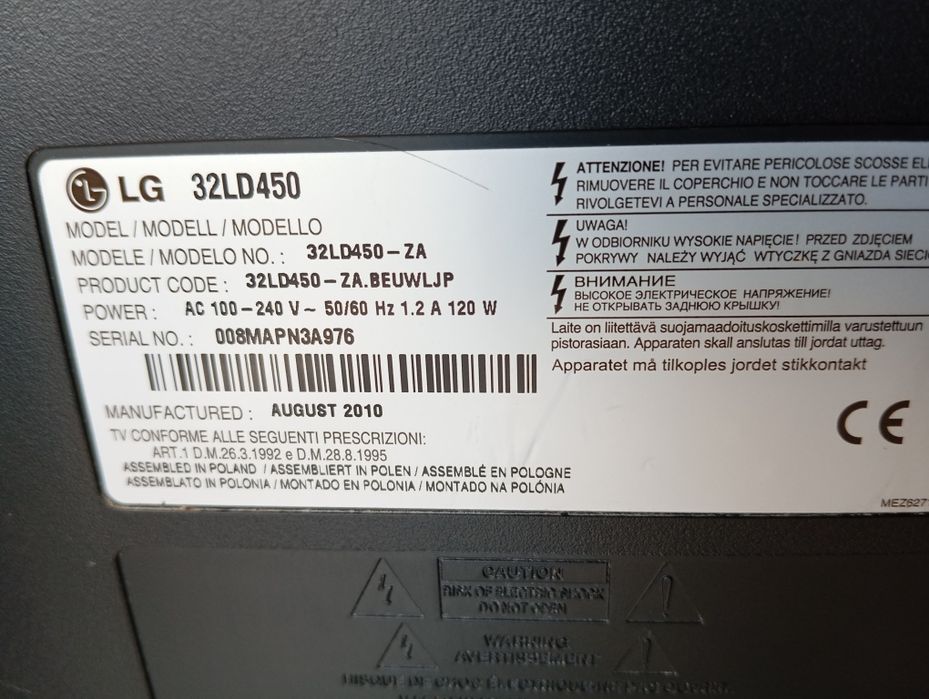 Tv Lg 32 cale.Super.Okazja!