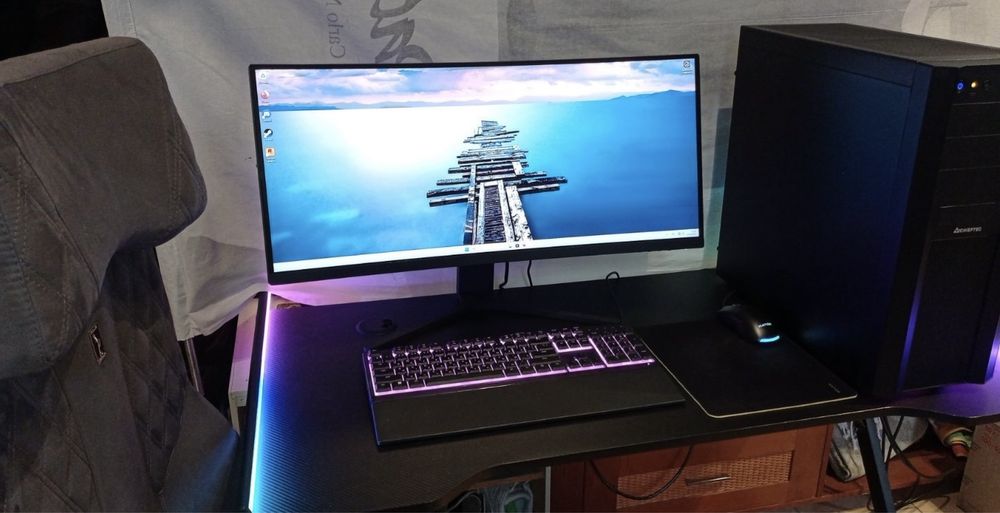 ПК RYZEN 5 RTX 1Tb SSD +Моник +Вся периферия: клавиатура/мышка/коврик