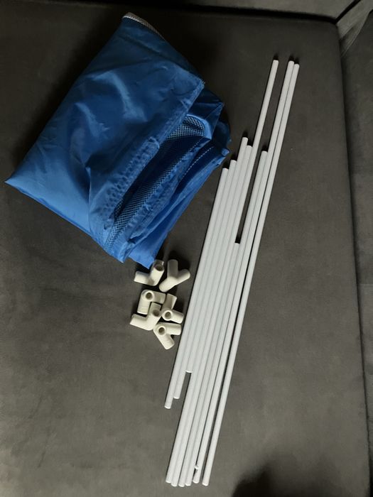 Bramka ikea sportslig, pojemnik na piłki, maskotki