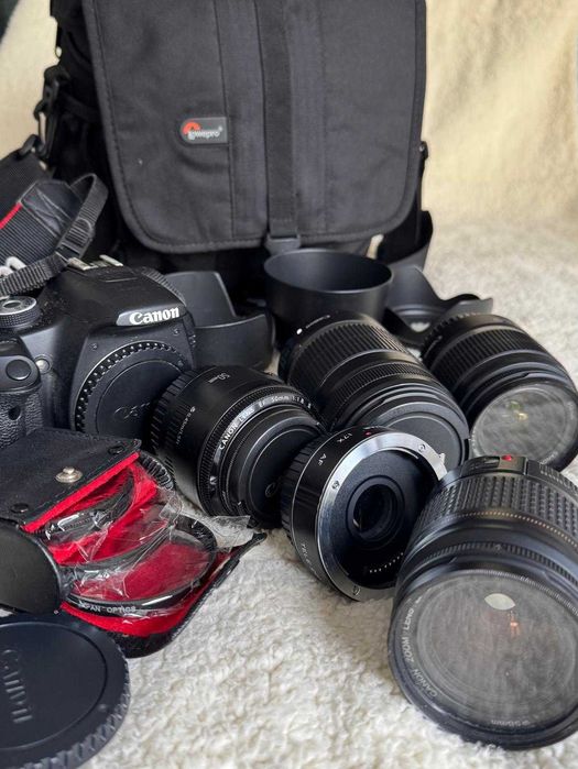 Canon EOS Rebel T1i e acessórios