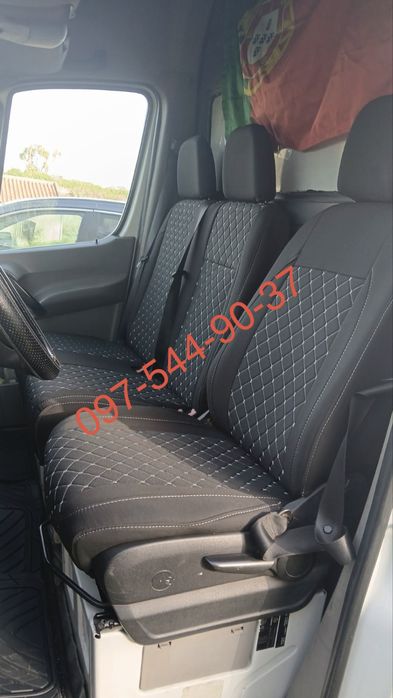 Чохли чехлы авточехлы Mercedes Sprinter Мерседес Віто Спринтер Vito