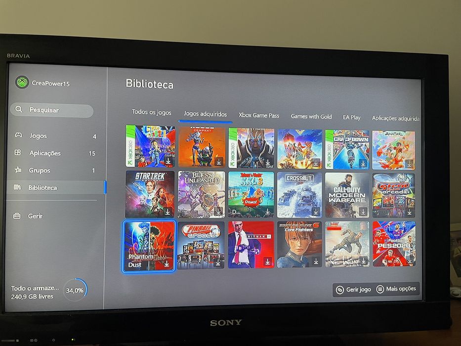 Vendo xbox one junto vai um monitor