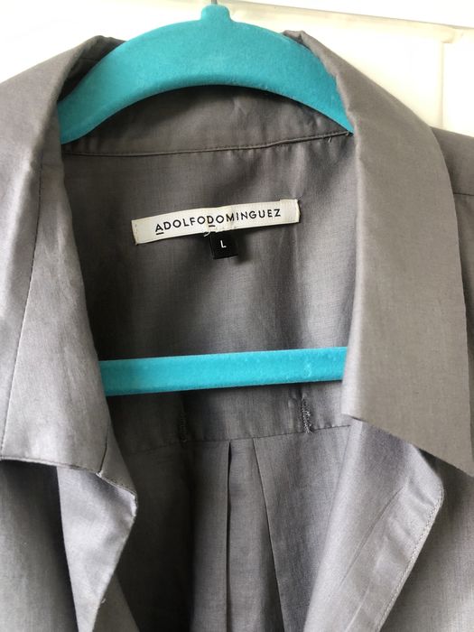 Camisa  da Adolfo Domingues cinzenta de senhora