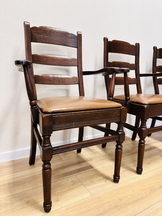 Holenderskie, 4 fotele dębowe :)