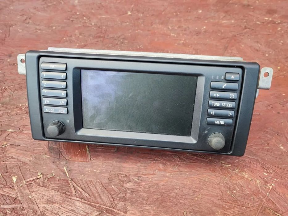 bmw e38 / e39 / e53. oryginalny wyświetlacz nawigacji / radia 2 din 1