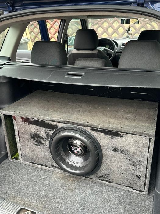 Zestaw car audio Subwoofer plus wzmacniacz