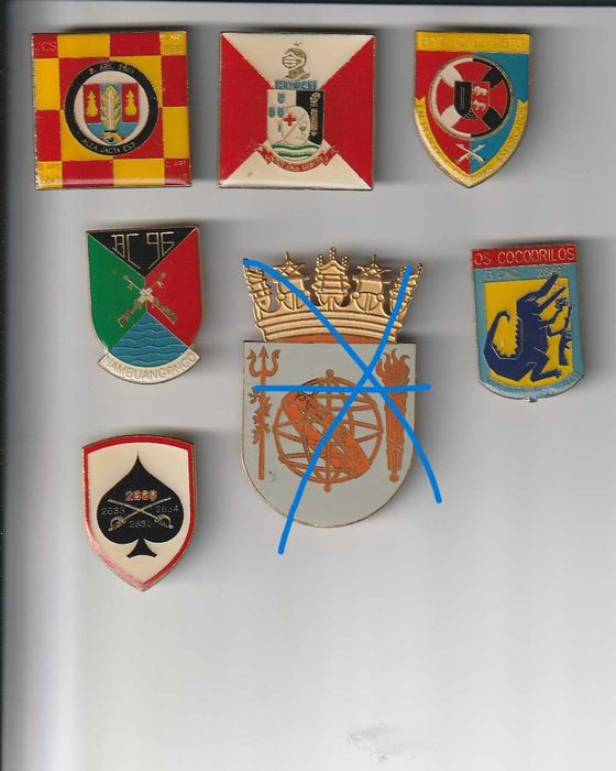 Escudos de Peito (Crachás) Militares (Atualiz Jan26)