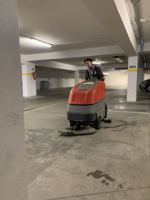 Utrzymanie czystości, maszynowe doczyszczanie