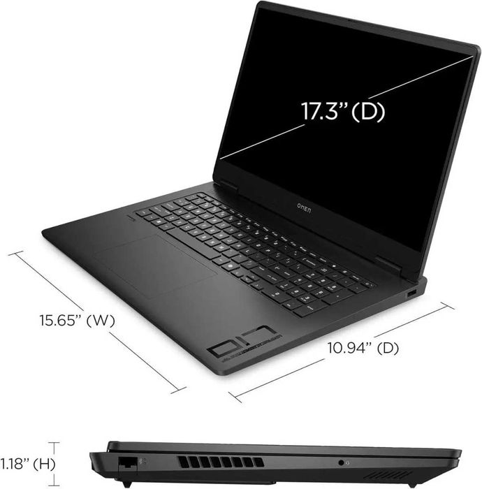 Гарантія 10 місяців Новий ноутбук HP OMEN 17 Ryzen 7 SSD 512 ГБ RAM 16 ГБ