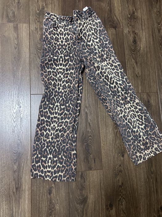 Джинси леопардові