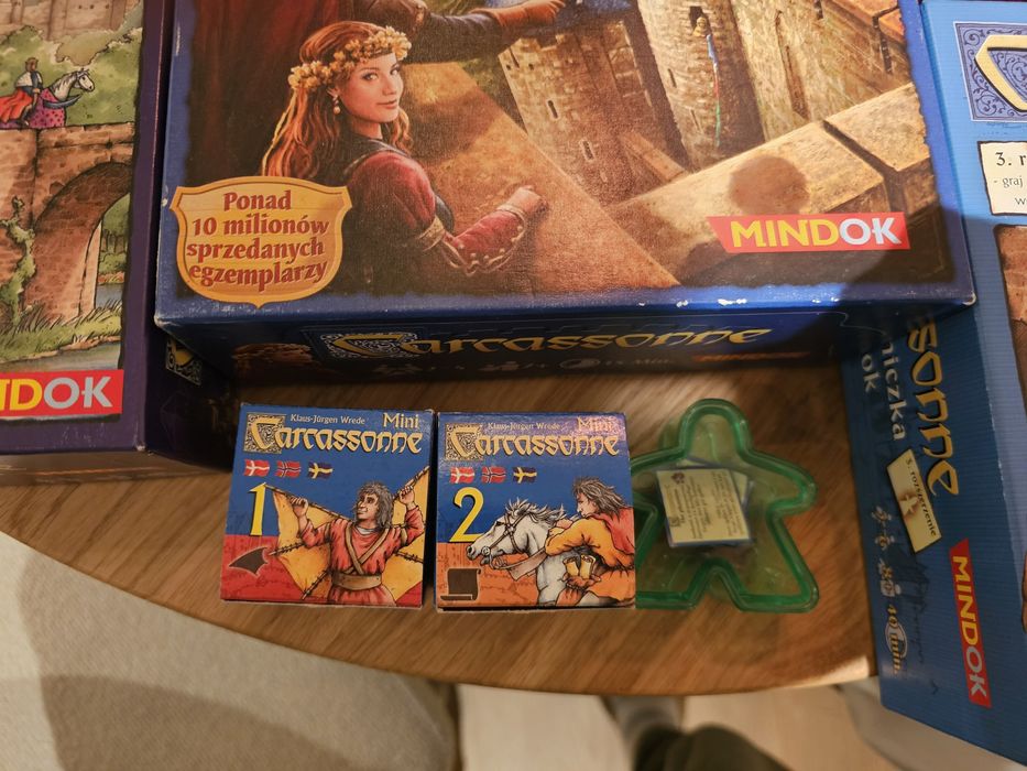 Carcassonne zestaw dodatki
