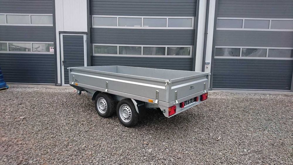 Przyczepka samochodowa SIDECAR 300x156 750 kg Producent - TRANSPORT