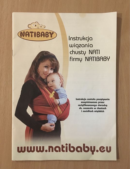 NATIBABY chusta tkana NATI