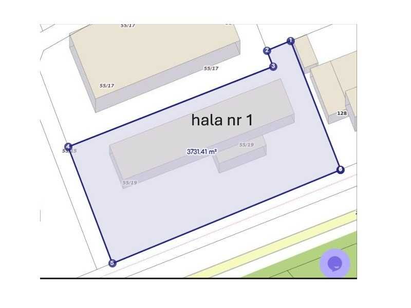 Hala magazynowo-produkcyjny / Hala o wielkości 800m² na sprzedaż