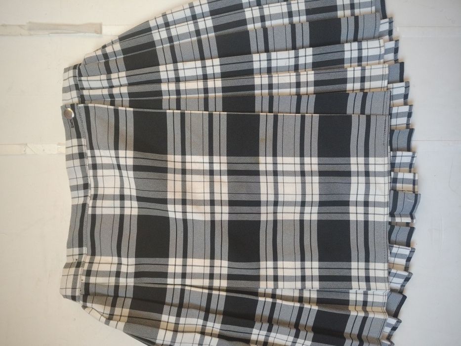 Юбка с запахом на пуговице 12 лет