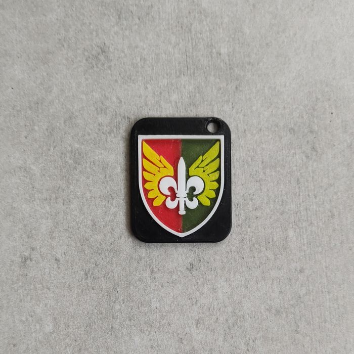 Брелоки з шевронами бригад ЗСУ надруковані на 3д принтері petg