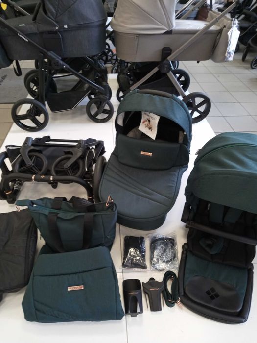 Nowy wózek dziecięcy 2w1 BEBETTO MONTI