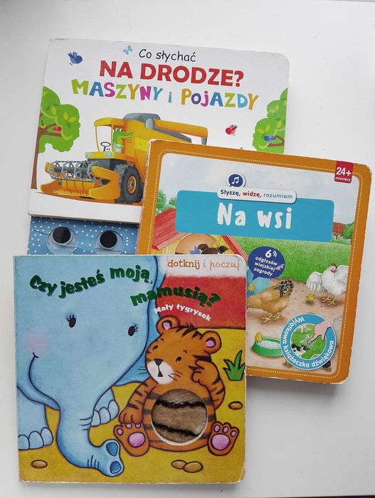 Książeczki dla malucha, dźwiękowe