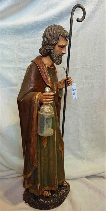 Figura S. José Madeira Policromada