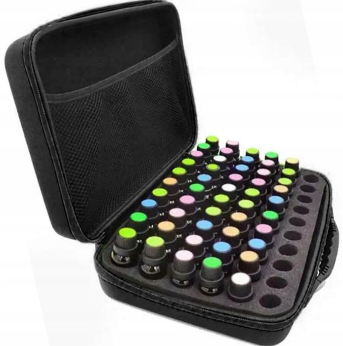 Kuferek Organizer na Lakiery Twarde Etui XXL 60 Lakierów