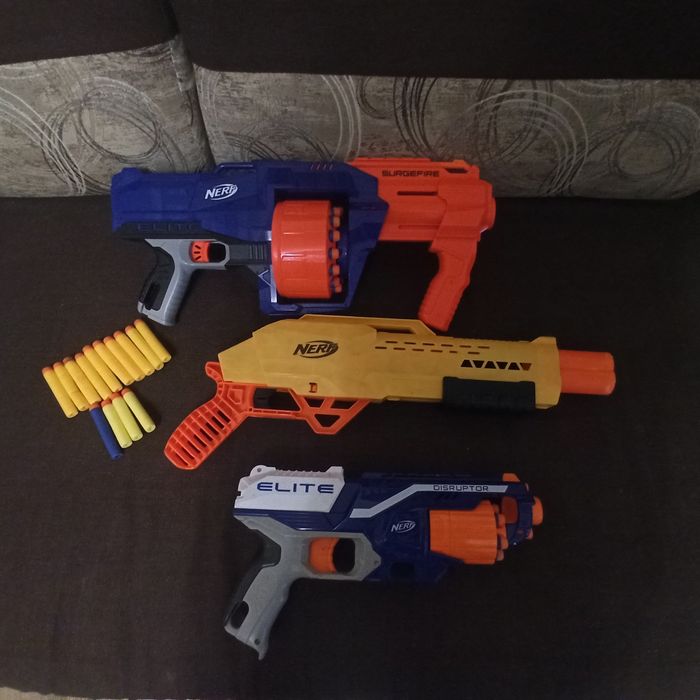 Nerf- pistolety do zabawy