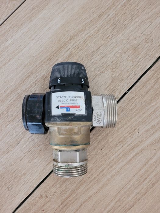 Термостатичний змішувальний клапан