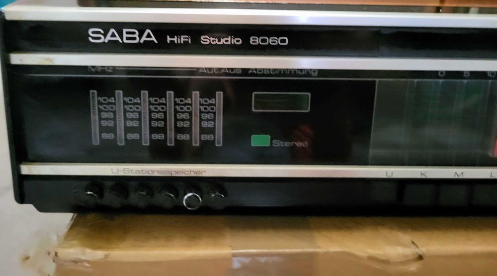 amplituner Saba hifi studio 8060 radio wzmacniacz