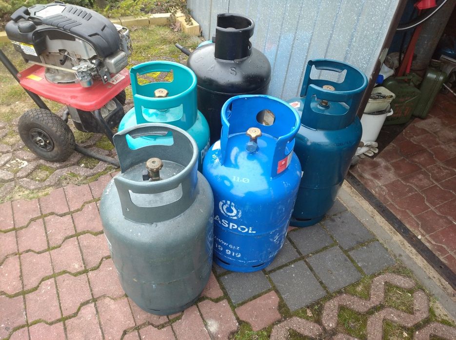 Butle gazowe 11kg puste
