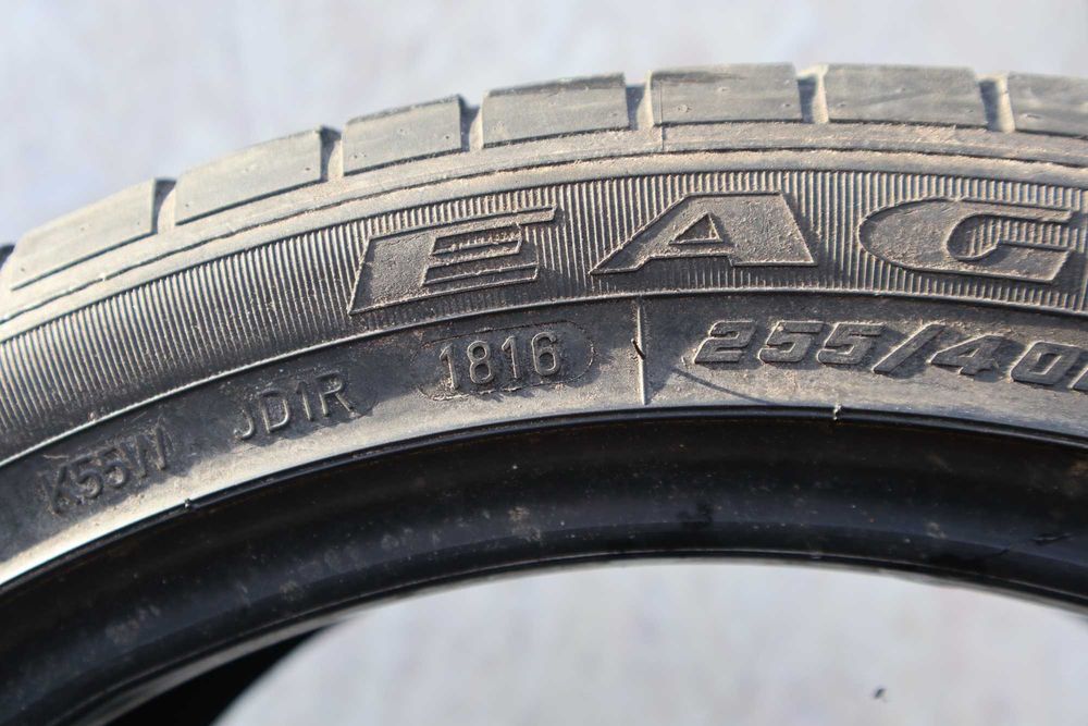 Пара літніх шин Goodyear Eagle F1 Asymmetric 3	255/40 R19