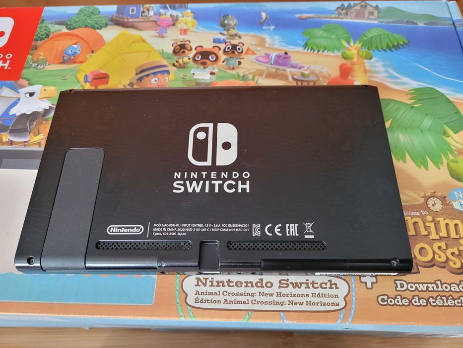 Konsola Nintendo Switch Limitowana Animal Crossing CFW + 128gb Gry