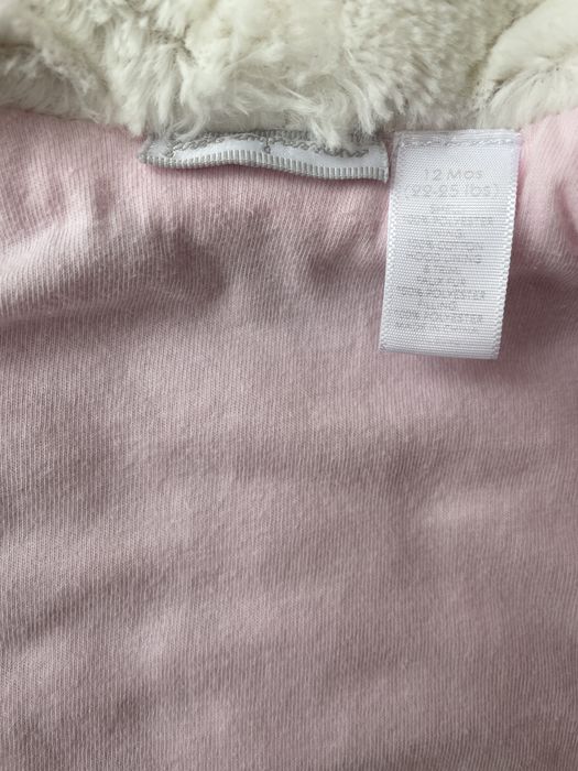 Демісезонна куртка для дівчинки до 12 міс з чохлом для ніжок