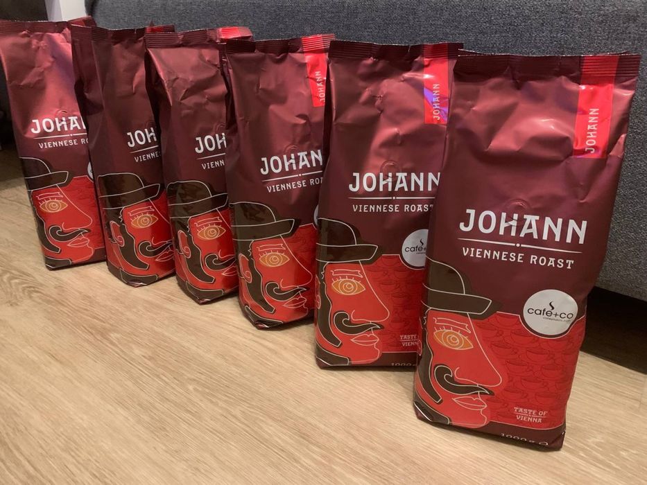 Kawa JOHANN Viennese Roast, palona po wiedeńsku 6kg