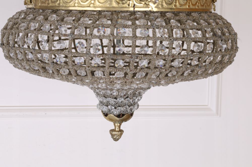 Lampa Żyrandol Kryształ - Grzybek 70 X 50 Cm