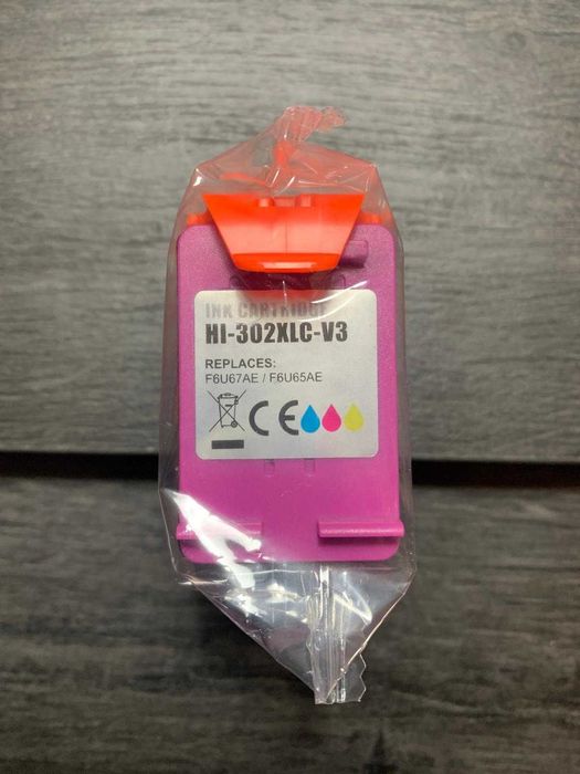 Tinteiro Compatível HP nº302 XL Preto ou Cores - NOVOS POR ABRIR