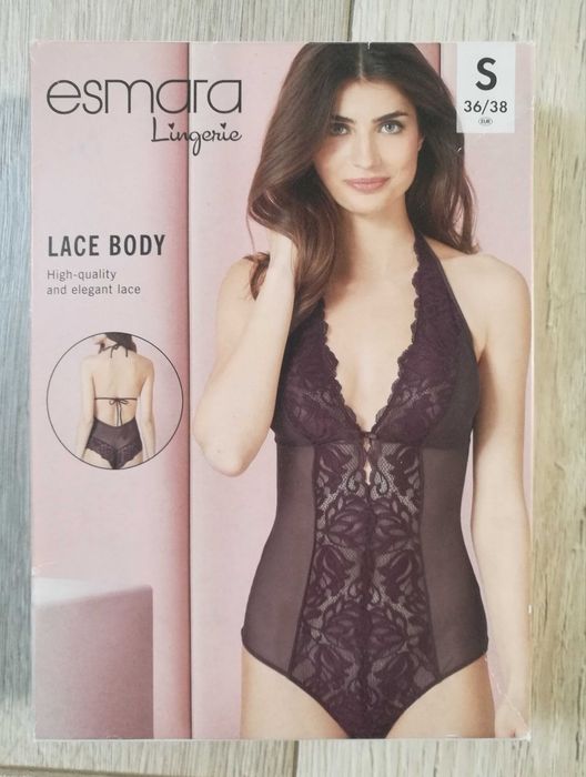 Body z koronką ESMARA S jak nowe