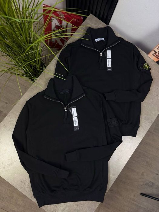 Стильний зіп-світшот 1/3 Stone Island (New Collection)
