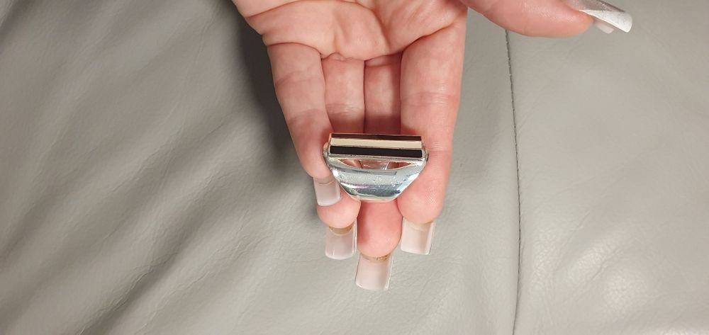 Pierscionek sygnet 18 unisex