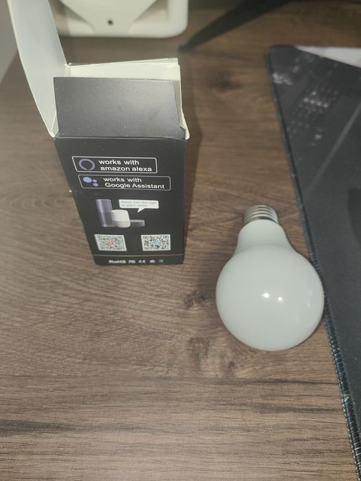 Lâmpada LED Inteligente E27 RGB – Luz Multicolor