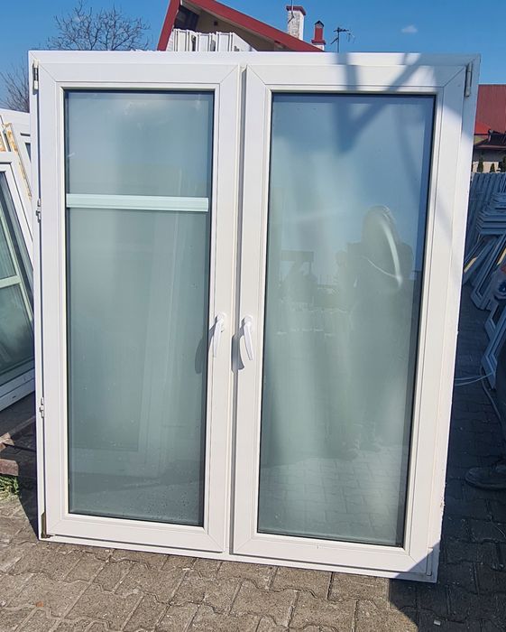 OKNA KacprzaK OKNO PCV 147X174 Używane Plastikowe Białe Lider Okna OLX