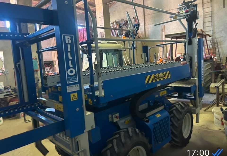 PLANTAFORMA BILLO 220 para recolha de fruta