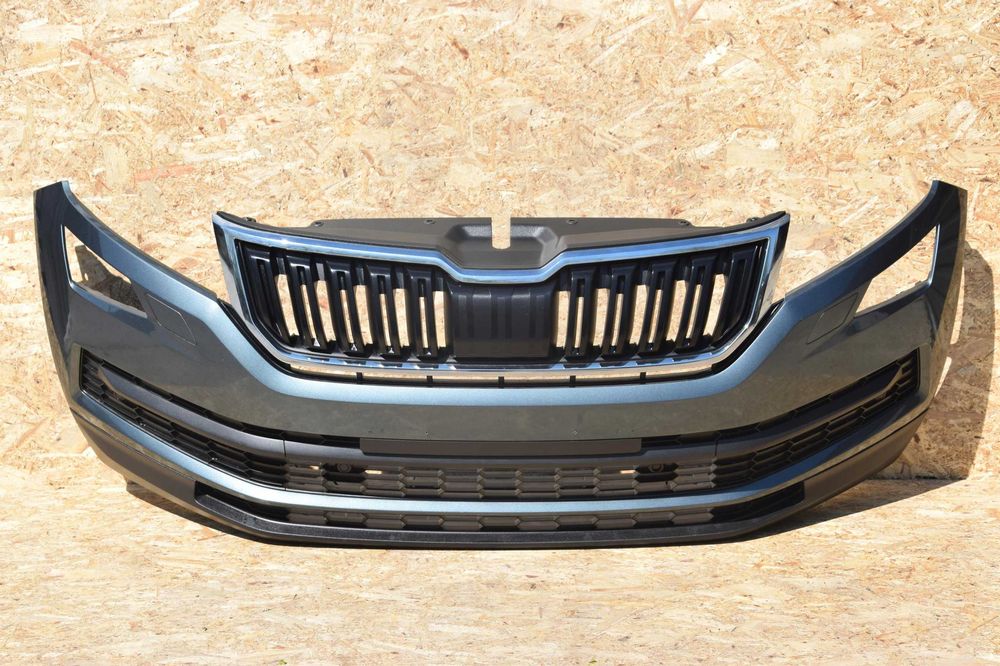 Skoda Kodiaq кодиак Бампер передний