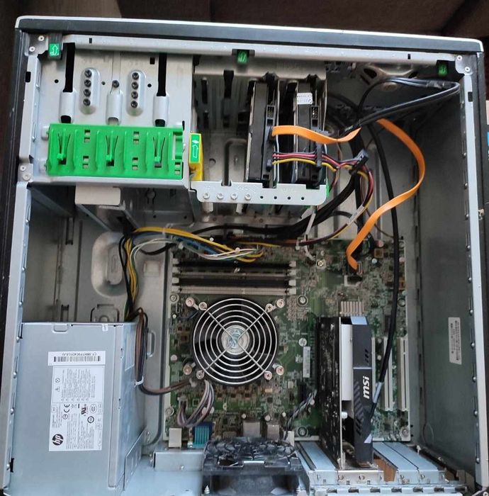 Komputer, 8GB DDR3, GT 1030 Aero, Win 7, i5 2gen