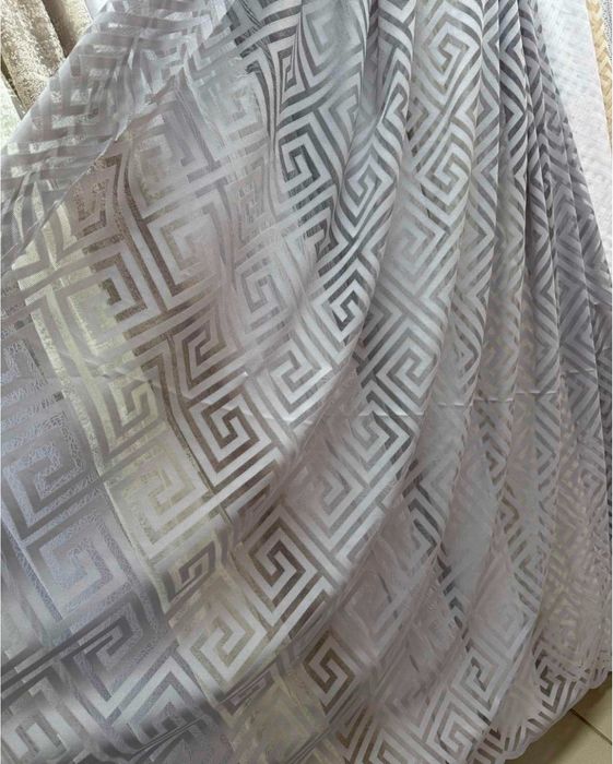 Тренд! Тюль ромб жакард турецька гардины фіранки шторы