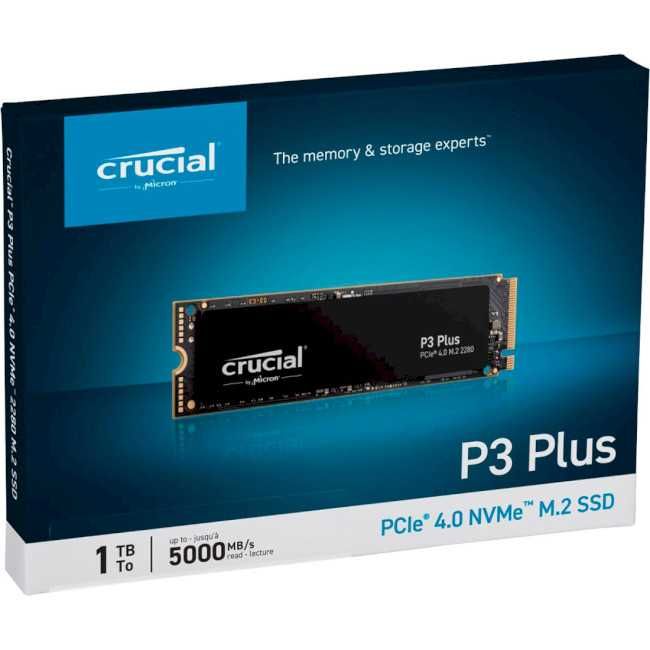 SSD NVMe накопитель Crucial P3 Plus 1 TB PCI-E 4.0