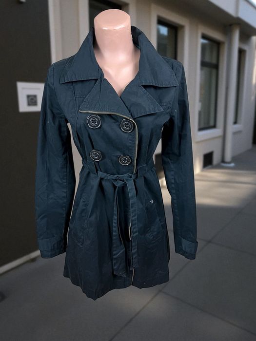 Volcom Little Lies Trench Coat roz. M damski płaszcz