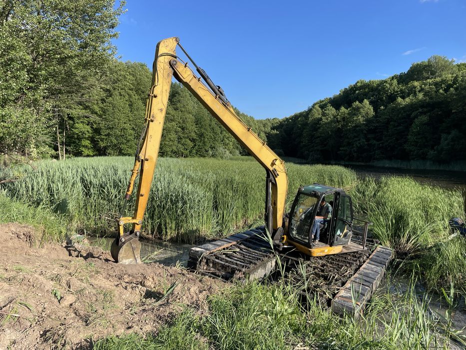 Плаваючий Екскаватор Амфібія Оренда