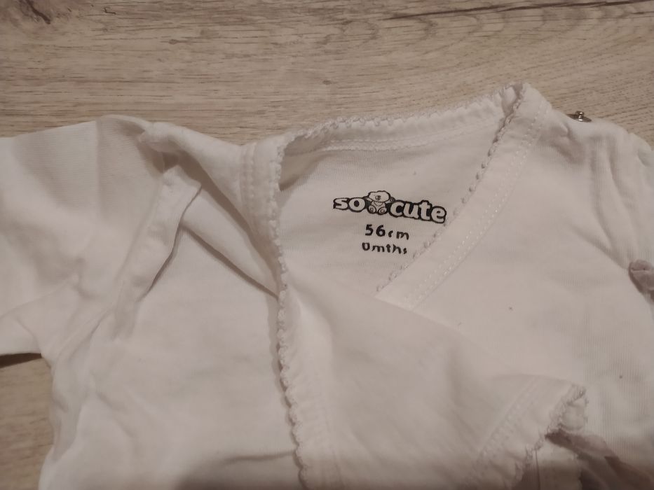 Zestaw ubranek niemowlęcych, rozmiar 56
